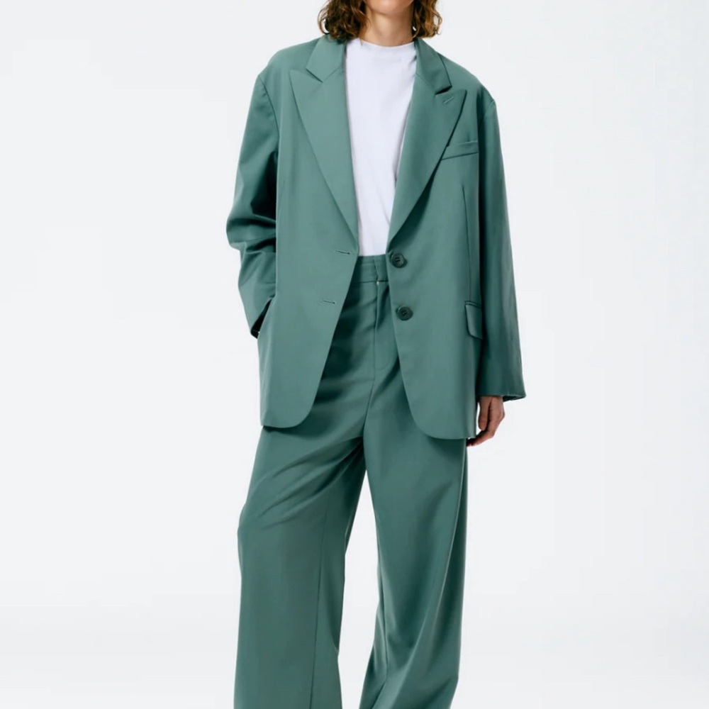 Tibi tropical wool Liam blazer